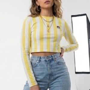 Vintage Fila-Urban Outfitters collab Crop Top